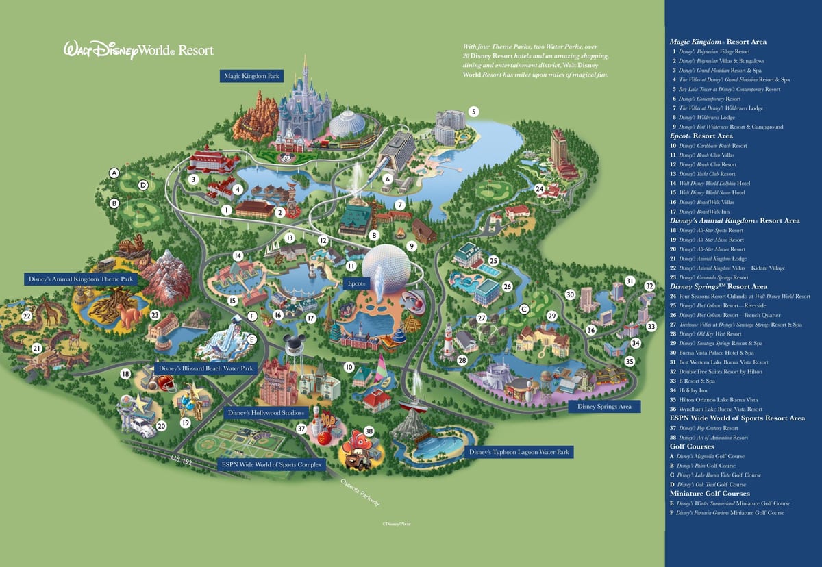 Walt Disney World kart