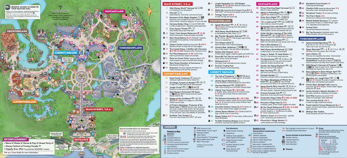 Disney World, Magic Kingdom kart