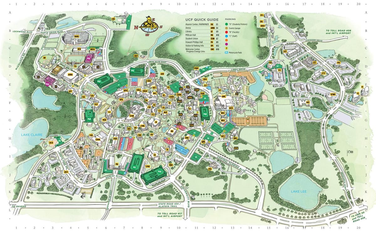 kart over UCF