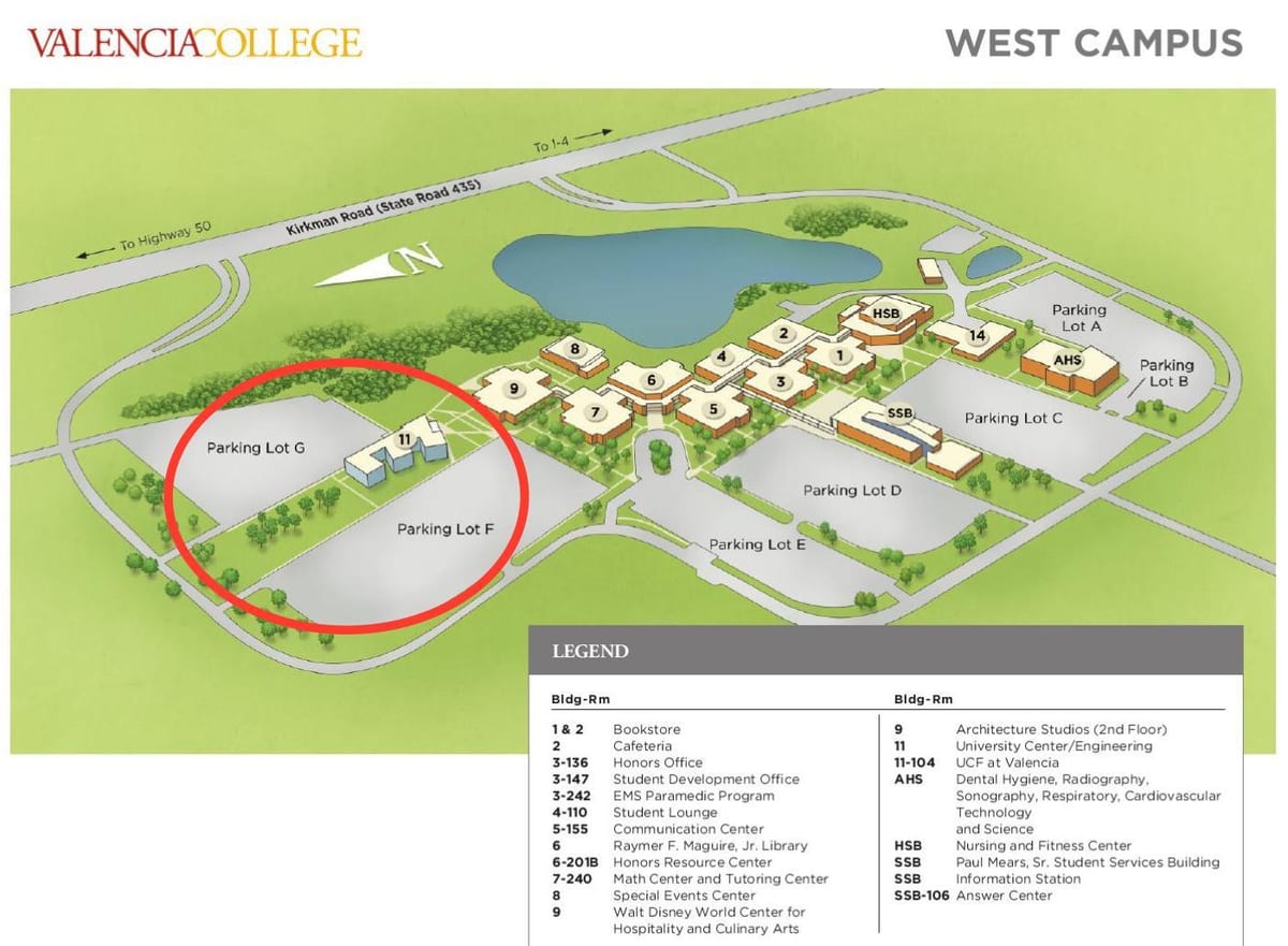 Valencia college west campus kart